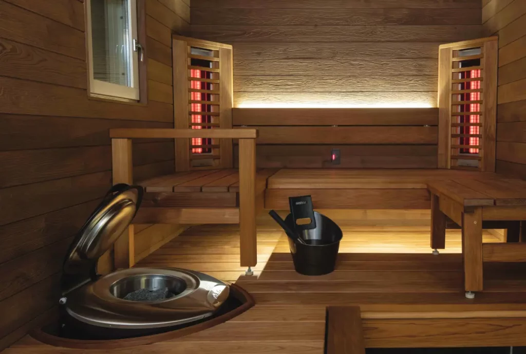 Ambiance sauna vosges